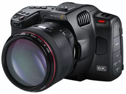 Лучшие 4K камеры для видеосъёмки в 2024 году 9 Blackmagic Pocket Cinema Camera 6K Pro
